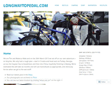Tablet Screenshot of longwaytopedal.com
